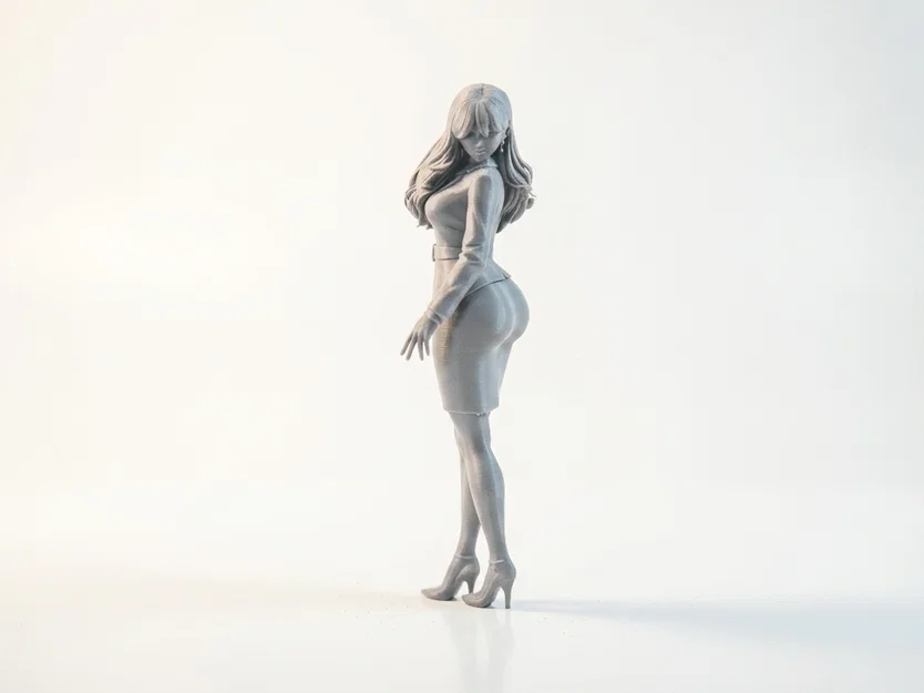 Mô hình tượng Nữ Doanh Nhân - Hình mẫu phụ nữ chuyên nghiệp in 3D - Image 2