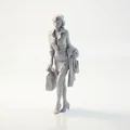 Mô hình 3D Tượng Nữ Doanh Nhân Văn Phòng Chuyên Nghiệp - Thumbnail 1