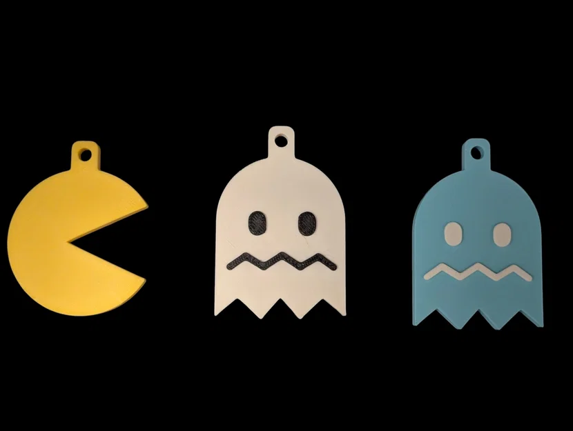 Bộ móc khóa Pac-Man và những con ma - Image 11