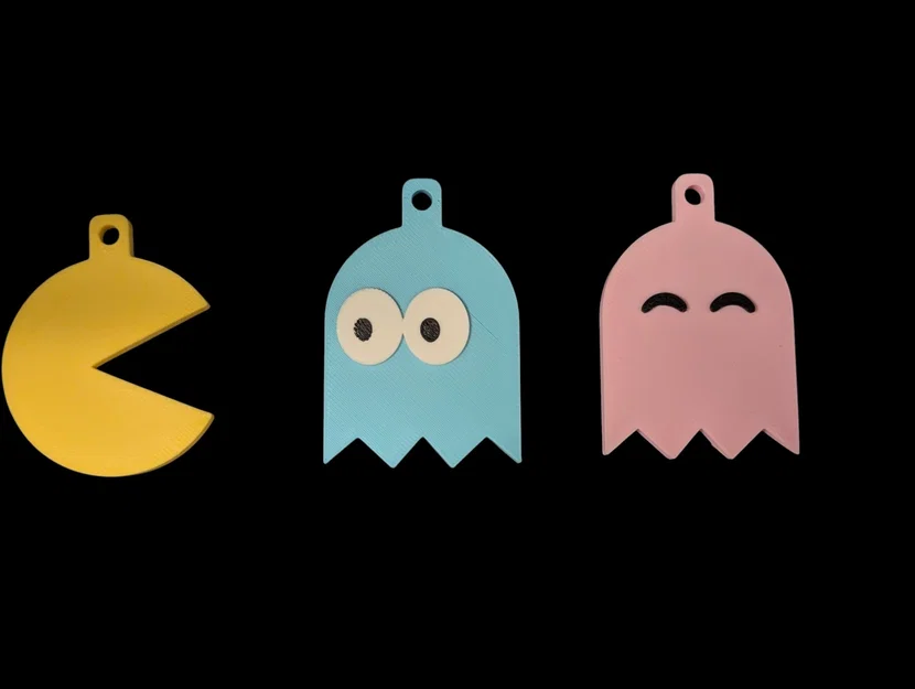 Bộ móc khóa Pac-Man và những con ma - Image 12