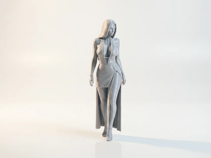 Mô hình nhân vật nữ văn phòng in 3D - Image 2