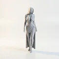 Mô hình nhân vật nữ văn phòng in 3D - Thumbnail 2