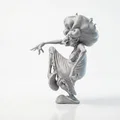 Mô hình 3D STL Cụ Bà Đang Khiêu Vũ - Tượng Nhân Vật Nữ Duyên Dáng - Thumbnail 1