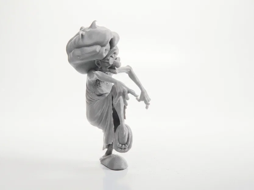 Mô hình 3D STL Cụ Bà Đang Khiêu Vũ - Tượng Nhân Vật Nữ Duyên Dáng - Image 3