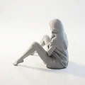 Tượng Nữ Nghệ Thuật Độc Đáo - Mô Hình In 3D Đẹp Mắt - Thumbnail 4