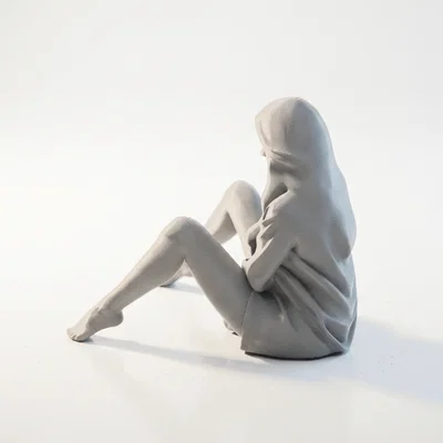 Tượng Nữ Nghệ Thuật Độc Đáo - Mô Hình In 3D Đẹp Mắt