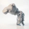 Mô hình 3D Bà Cụ Gửi Nụ Hôn Gió (Figurine) - Thumbnail 3