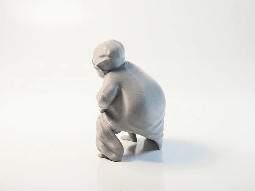Mô hình 3D nhân vật Cụ bà (Elderly Woman) - File in 3D - Image 4