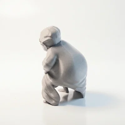 Mô hình 3D nhân vật Cụ bà (Elderly Woman) - File in 3D