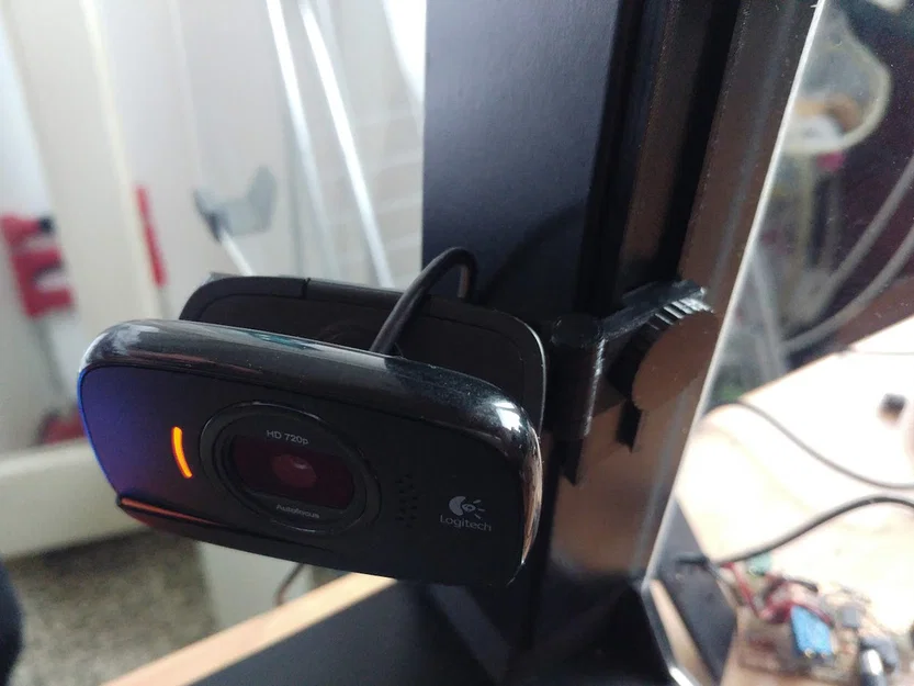 Ngàm gắn camera ray trượt cho máy in 3D - Logitech C525 & các loại khác - Image 1