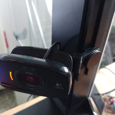 Ngàm gắn camera ray trượt cho máy in 3D - Logitech C525 & các loại khác