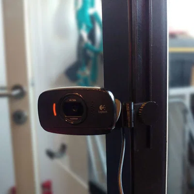 Ngàm gắn camera ray trượt cho máy in 3D - Logitech C525 & các loại khác