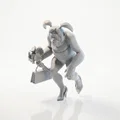Mô hình tượng 3D cô nàng đười ươi tinh xảo (Orangutan Lady Figurine) - Thumbnail 1