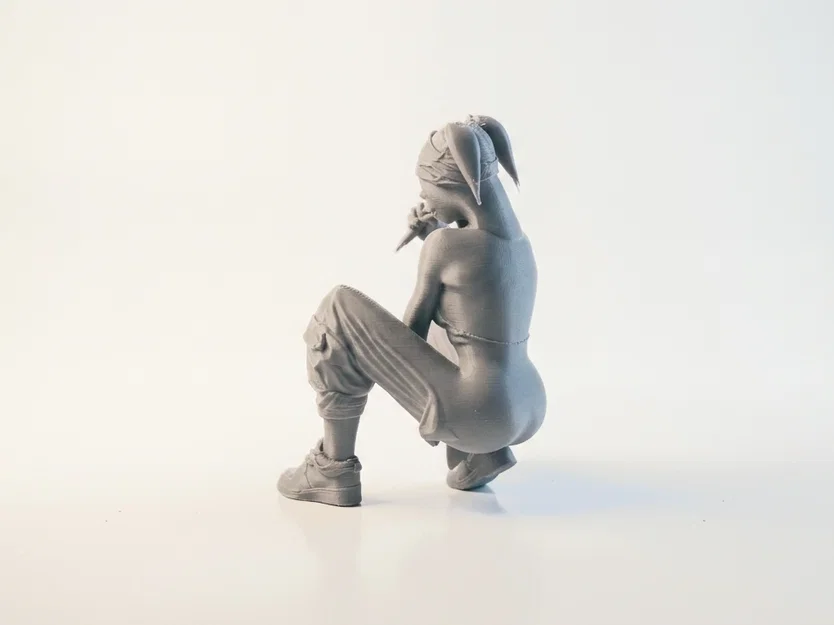Mô hình Nữ họa sĩ 3D - Tượng nghệ thuật dành cho người đam mê - Image 4