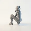 Mô hình Nữ họa sĩ 3D - Tượng nghệ thuật dành cho người đam mê - Thumbnail 4