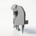 Mô hình 3D người phụ nữ chơi đàn Piano (Piano Lady) - Thumbnail 3