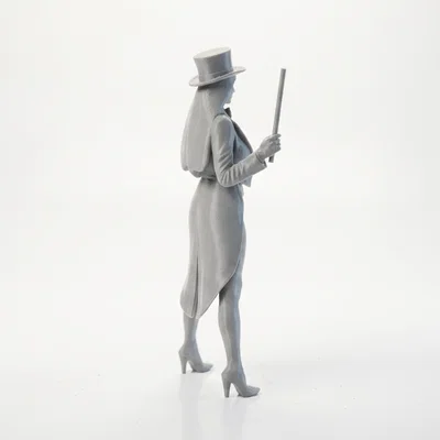 Mô hình nữ nghệ sĩ ảo thuật 3D (Performer Magician Female Figurine)