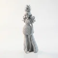 Mô hình 3D nữ chiến binh Pineapple Girl - File in 3D phong cách Fantasy - Thumbnail 1