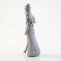 Mô hình 3D nữ chiến binh Pineapple Girl - File in 3D phong cách Fantasy - Thumbnail 4