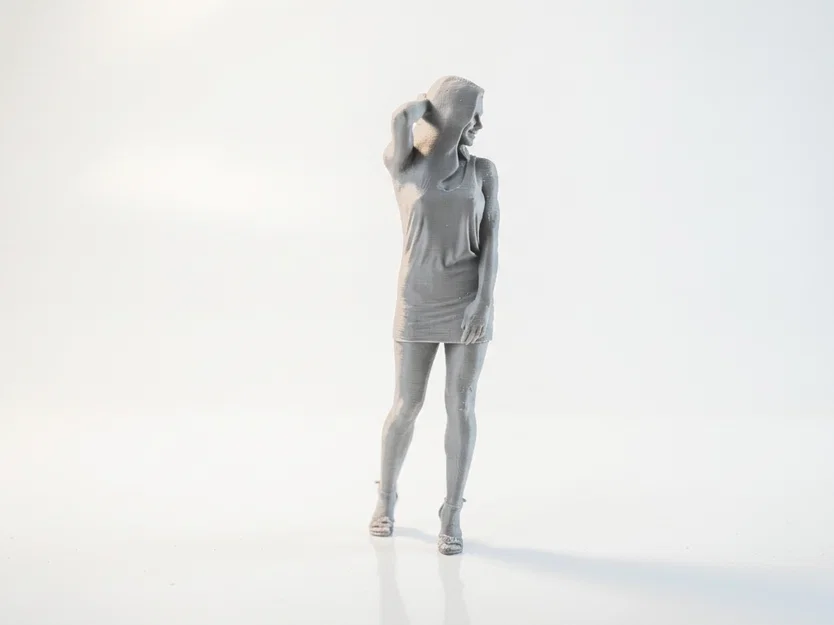 Mô hình tượng nữ nghệ thuật in 3D (Pose Female Figure) - Image 2