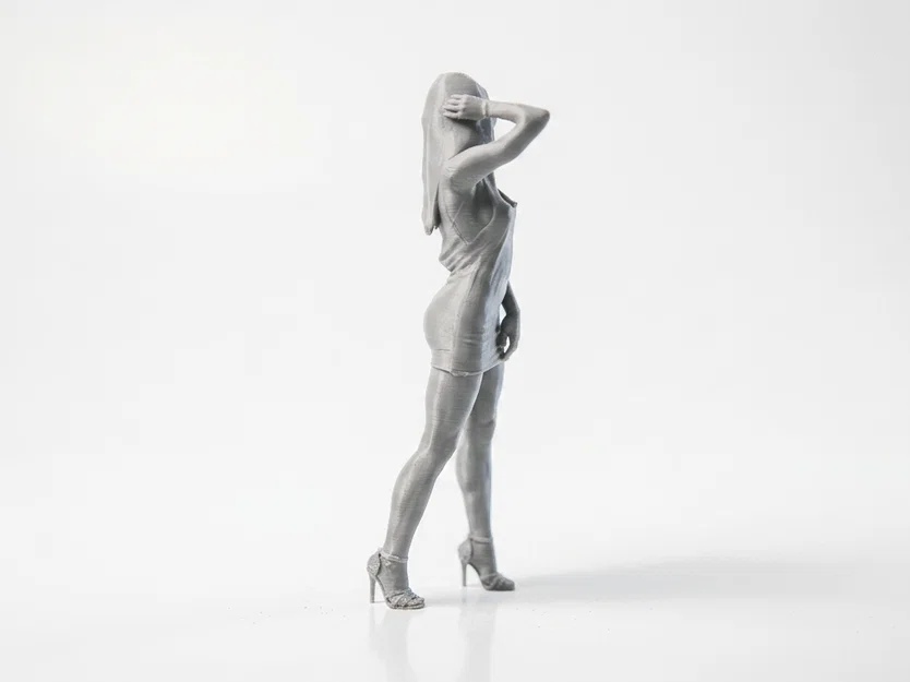 Mô hình tượng nữ nghệ thuật in 3D (Pose Female Figure) - Image 3