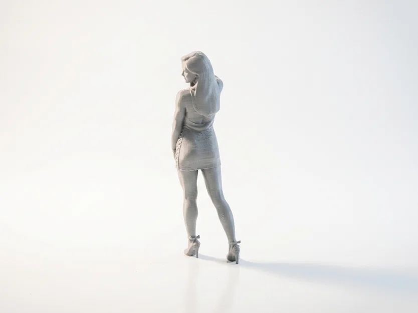 Mô hình tượng nữ nghệ thuật in 3D (Pose Female Figure) - Image 4