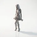 Mô hình tượng cô gái tạo dáng thanh lịch - File in 3D - Thumbnail 1