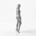 Mô hình tượng cô gái tạo dáng thanh lịch - File in 3D - Thumbnail 3