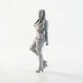 Mô hình tượng nữ sinh buộc tóc đuôi ngựa - File in 3D - Thumbnail 1
