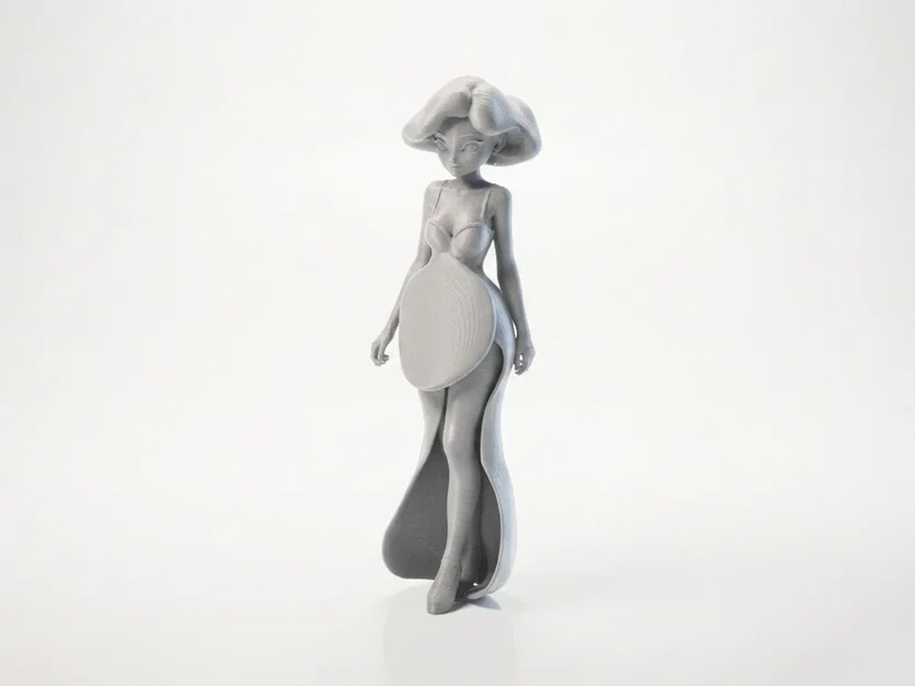 Mô Hình Tượng Cô Gái Mặc Váy Đẹp Dành Cho Máy In 3D - Image 1