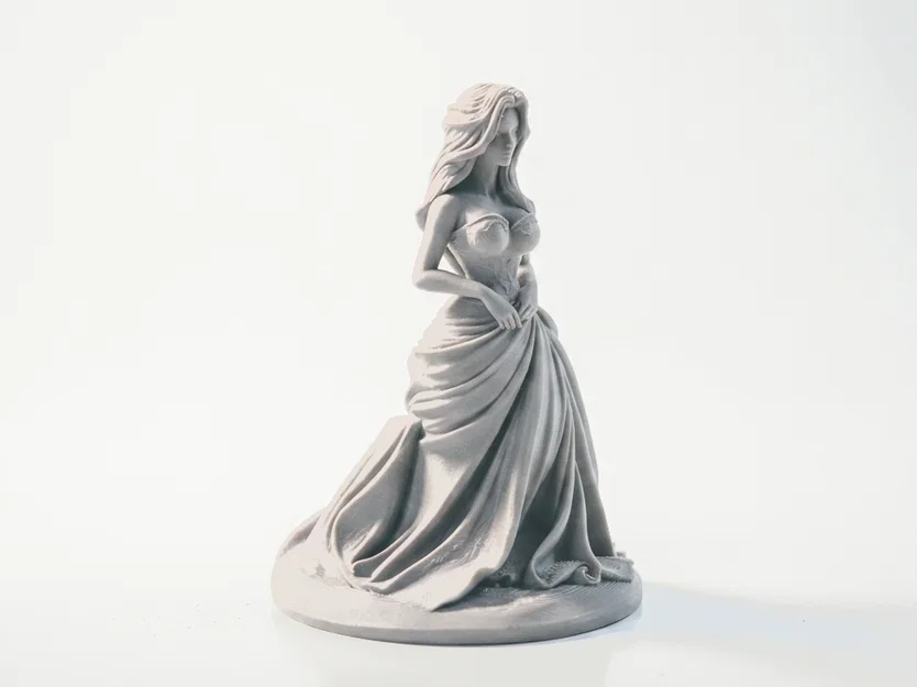 Mô hình công chúa 3D: Tác phẩm điêu khắc Fantasy đầy tinh tế - Image 2