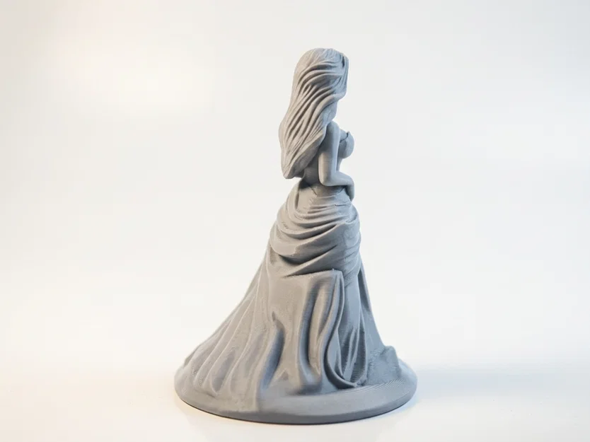 Mô hình công chúa 3D: Tác phẩm điêu khắc Fantasy đầy tinh tế - Image 3