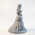Mô hình công chúa 3D: Tác phẩm điêu khắc Fantasy đầy tinh tế - Thumbnail 3