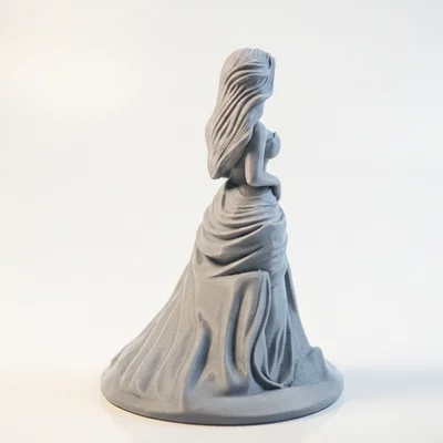 Mô hình công chúa 3D: Tác phẩm điêu khắc Fantasy đầy tinh tế