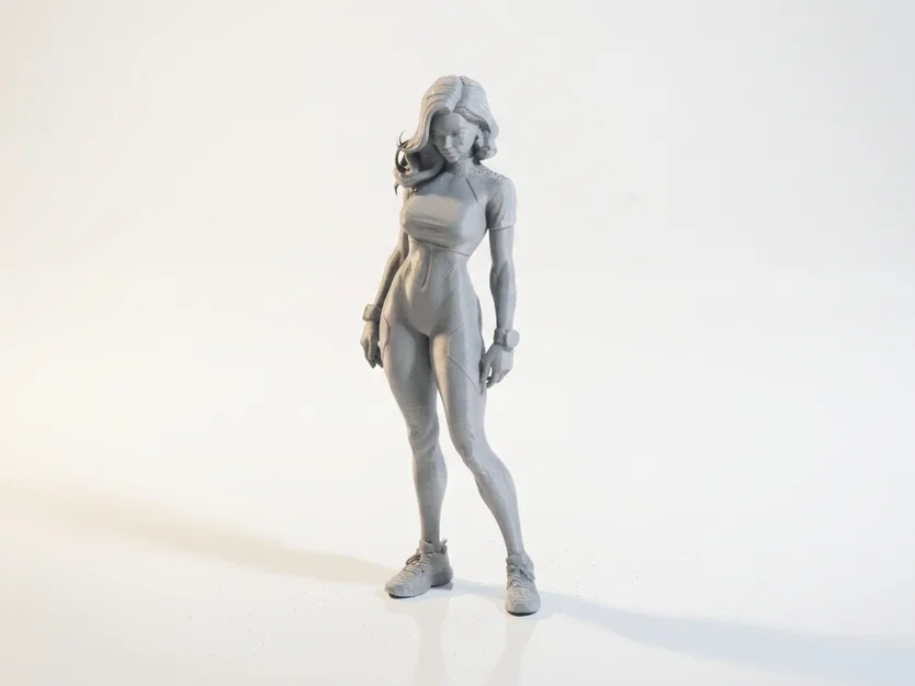 Mô hình nhân vật nữ Pretty Lady – Tệp in 3D cực đẹp - Image 1