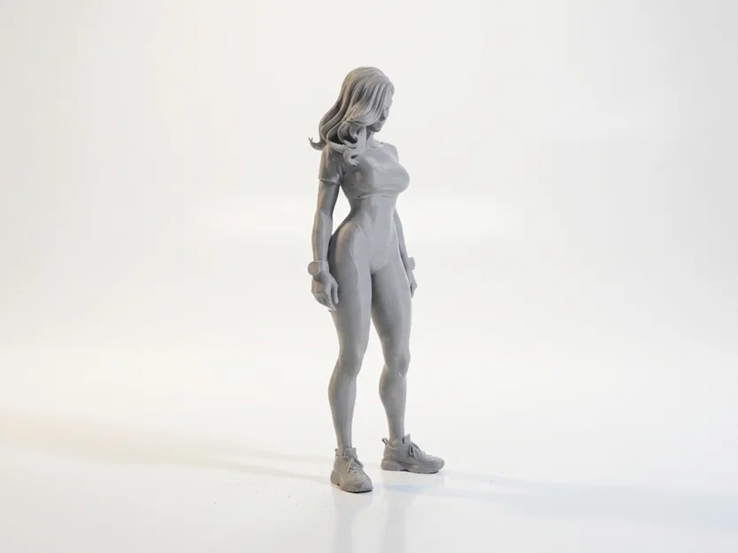 Mô hình nhân vật nữ Pretty Lady – Tệp in 3D cực đẹp - Image 2
