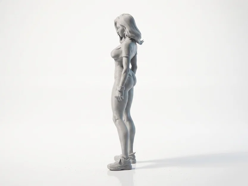 Mô hình nhân vật nữ Pretty Lady – Tệp in 3D cực đẹp - Image 4