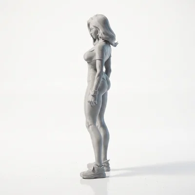 Mô hình nhân vật nữ Pretty Lady – Tệp in 3D cực đẹp