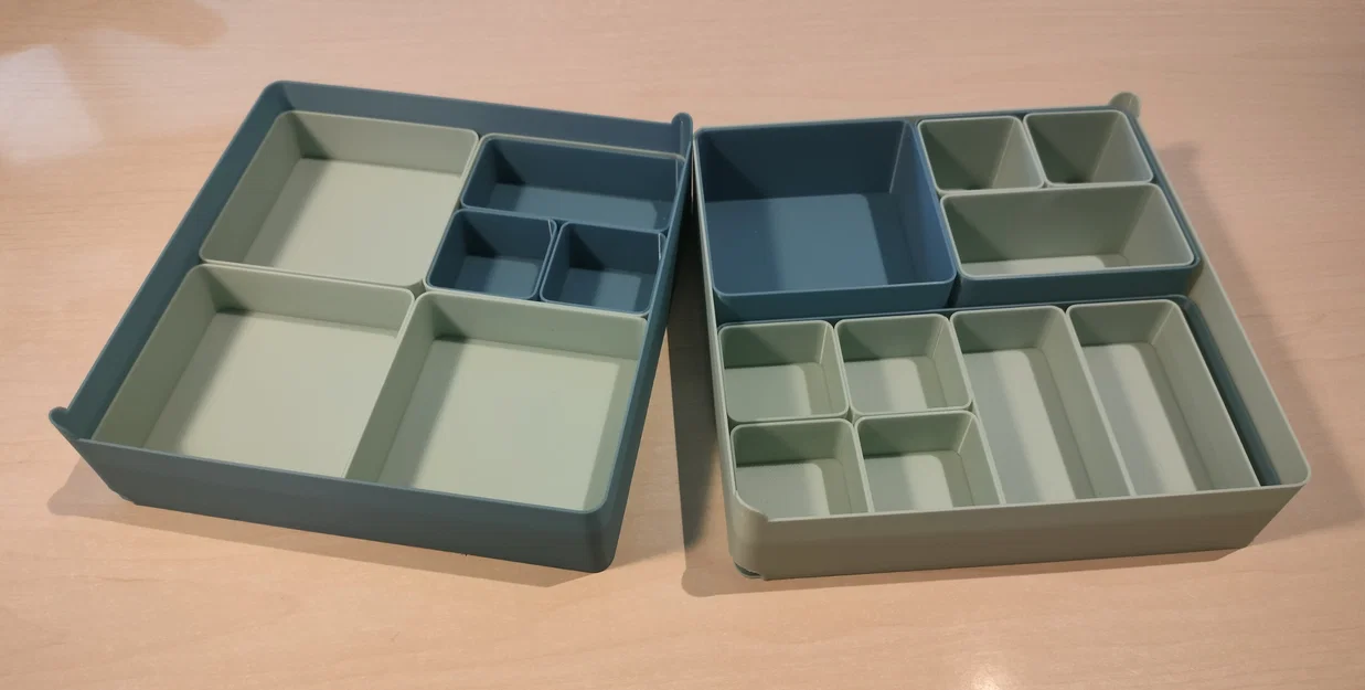 Khay đựng/phân loại dạng mô-đun lồng vào nhau (Modular nesting build trays) - Image 2