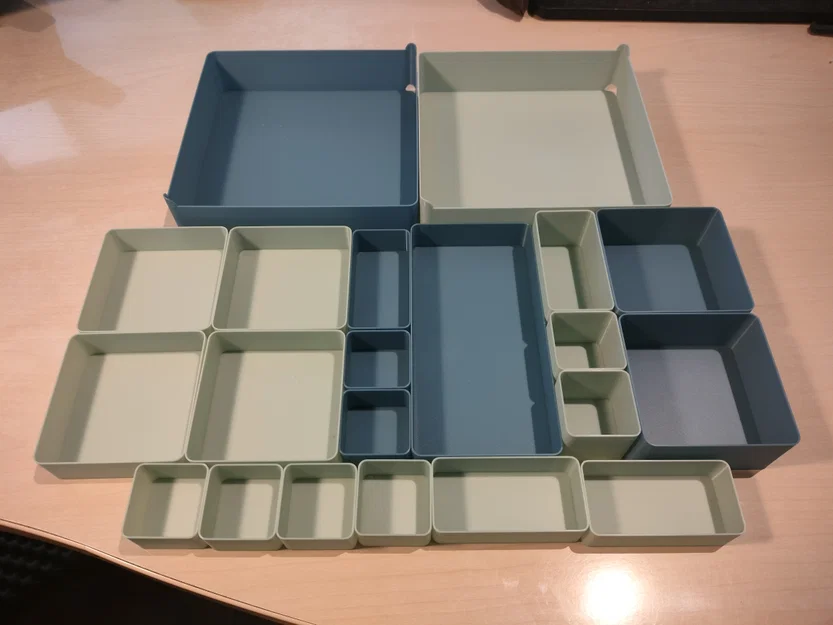 Khay đựng/phân loại dạng mô-đun lồng vào nhau (Modular nesting build trays) - Image 3