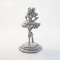 Mô hình tượng công chúa 3D - Nhân vật nữ tinh xảo - Thumbnail 1