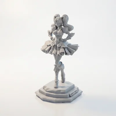 Mô hình tượng công chúa 3D - Nhân vật nữ tinh xảo