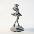 Mô hình tượng công chúa 3D - Nhân vật nữ tinh xảo - Thumbnail 3