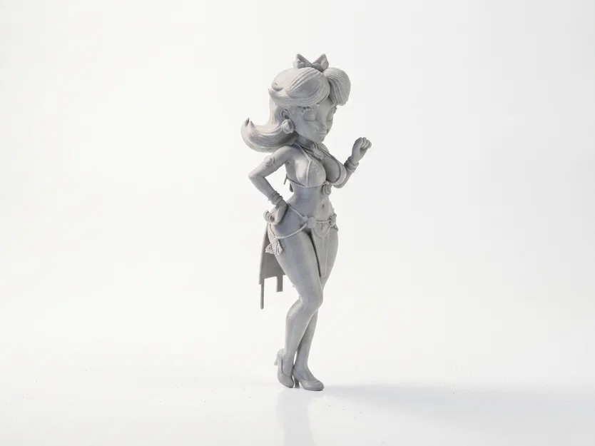 Mô hình 3D nàng công chúa - Tượng nhân vật nữ - Image 2
