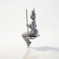 Mô hình 3D Công Chúa Trên Xích Đu (Figurine) - File STL In 3D - Thumbnail 4