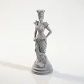 Mô hình tượng Nữ hoàng 3D nghệ thuật có thể in ấn - Thumbnail 1