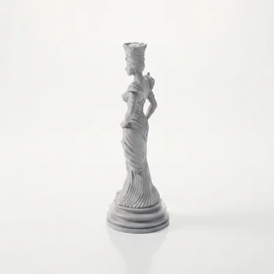 Mô hình tượng Nữ hoàng 3D nghệ thuật có thể in ấn
