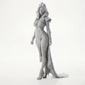 Mô hình 3D Nữ Hoàng - Tượng Nhân vật Nữ quyền quý - Thumbnail 1