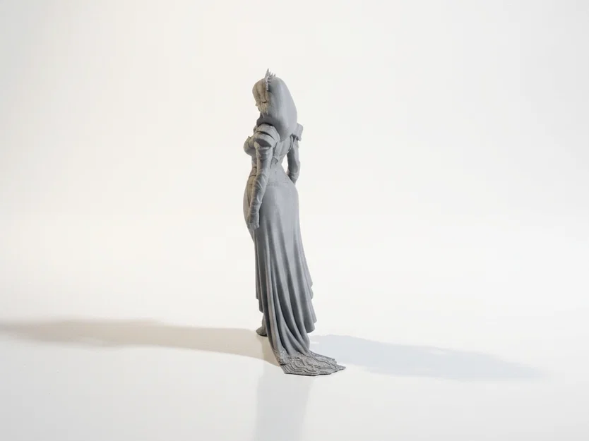 Mô hình 3D Nữ Hoàng - Tượng Nhân vật Nữ quyền quý - Image 4
