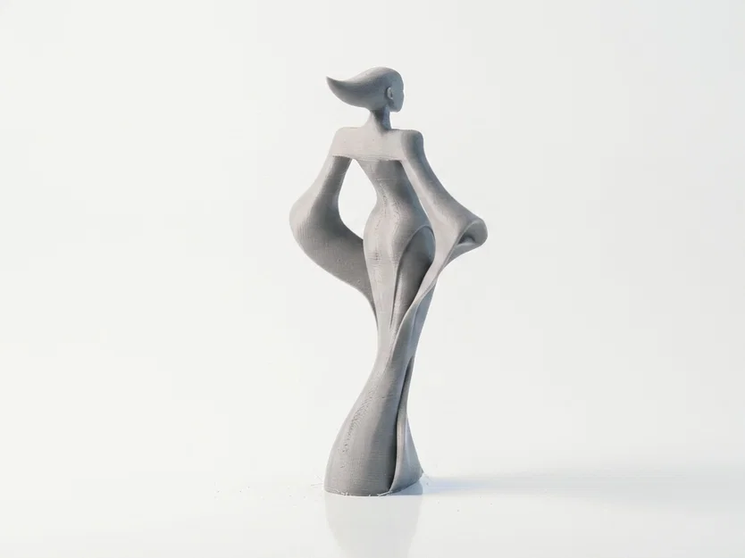 Tượng Nữ Hoàng - Mẫu Tượng Nữ Thanh Lịch In 3D - Image 2